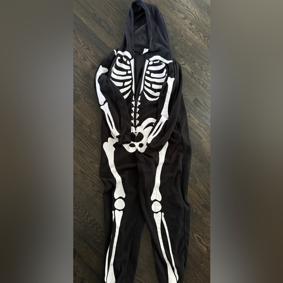 Skeleton Halloween onesie costume women’s small - Picture 3 of 3